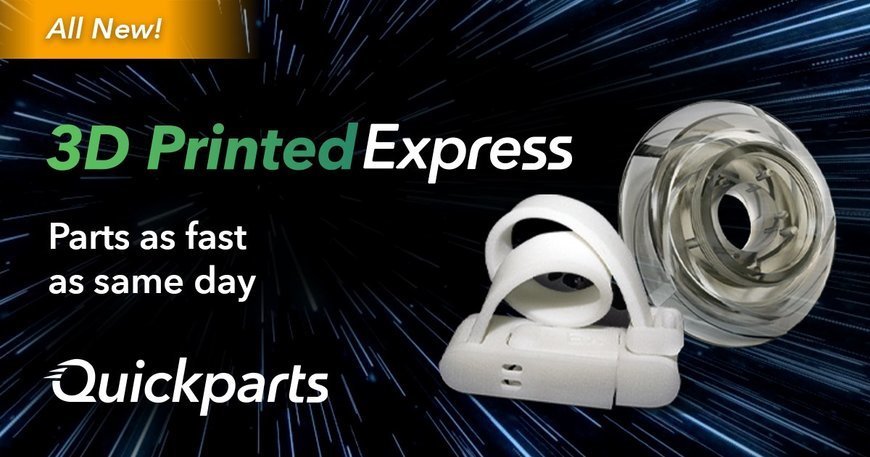 Quickparts Announces Express CNC, Injection Molding, and 3D Printing Service Powered by Nexa3D Technology